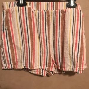 Forever 21 striped shorts